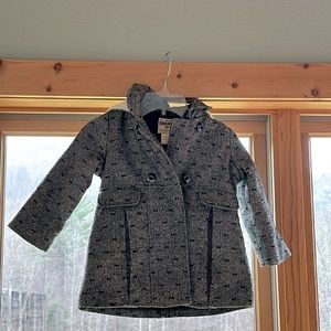 Like New Oshkosh B’gosh Girls tweed coat